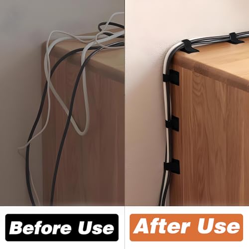 40pcs Klettverschluss Kabelgürtel