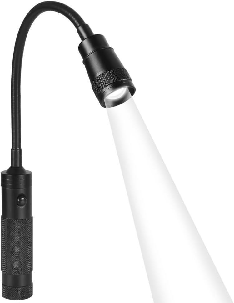 Grill Light, Zoomable Barbecue Lamp with Magnetic Base 360° Adjustable BBQ LED Lights for Outdoor Camping Workshop