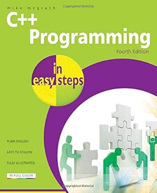 Amazon.com: C++ Programming in easy steps: 9781840784329: McGrath, Mike ...
