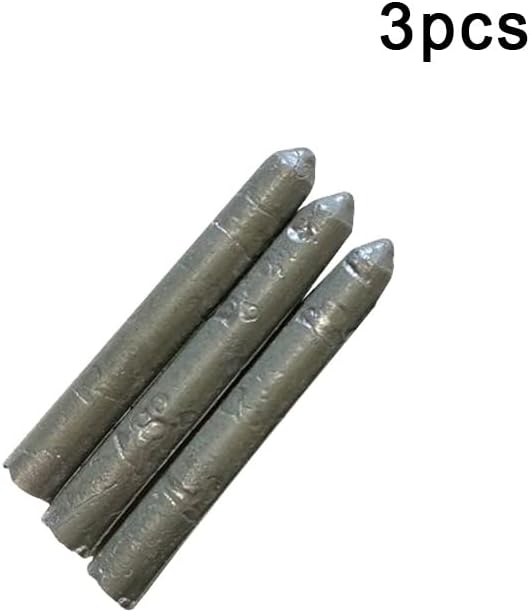 78mm Low Temperature Aluminum Welding Rods - 3/6/9 Pcs Easy Melt Powder Cored Soldering Rods for Copper,(3Pcs 78mm)