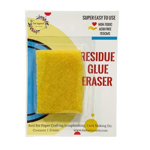 Residue or Glue or Adhesive Eraser 7x5cms Big Size by Get Inspired-image-36