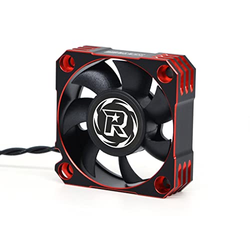 Surpass Hobby 50mm RC Cooling Fan 10000RPM Motor Heatsink Preventing Heat ESC Fan for 1/5th Scale RC Car Brushless Motor ESC RED