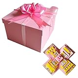Caja de explosión de 5 capas DIY | Caja sorpresa y caj sorpresa con cinta...