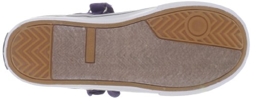 Morgan & Milo Kid's Sparkle Floral Mary Jane Sneaker (Infant/Toddler/Little Kid), Deep Purple, 8.5 M US Toddler4