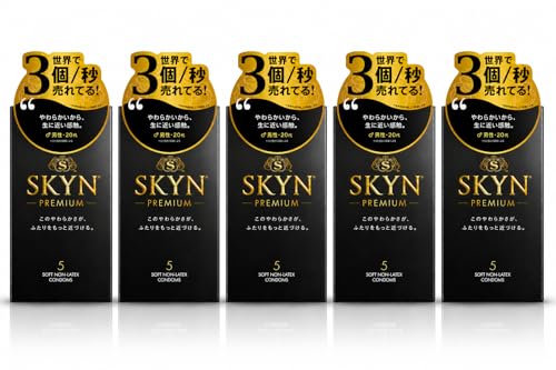 �y�܂Ƃߔ����z ���R�ȃt�B�b�g�� SKYN �X�L�� Premium �R���h�[�� 5�� �Ǝ��v���C�o�V�[����(�T��)
