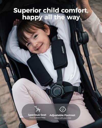 Momcozy TuckGo Ultra-Compact Travel Stroller for Toddlers, Carry-On Ready — view 6