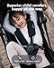 Momcozy TuckGo Lightweight Travel Stroller, One Click Fold for Toddlers 6M-3Y, 33L Bottom Storage, Compact Easier Air Travel, Travel Bag Included, 3-Position Recline, UPF 50+ Canopy, 5-Point Harness
