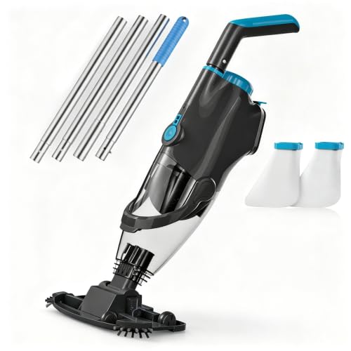 YOUHOU Cordless Handheld Pool Vacuum, 60-Min Runtime