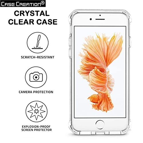Image of Case Creation New Redmi Note 11 Premium Imported 0.3mm Crystal Clear Totu Silicone Transparent Flexible Soft Corner Protection with TPU Slim Back Case Cover for Mi Note 11