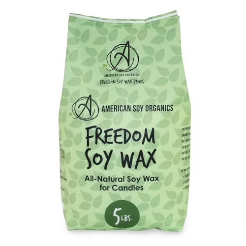 American Soy Organics Freedom Soy Wax Beads for Candle Making