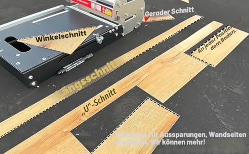 MantisTol LVT-333 Pro Vinyl-Bodenschneider für VCT, LVT, PVC, LVP, WPC und starre Kern-Vinylplatte
