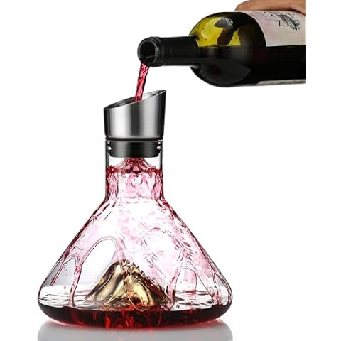 Drincarier Gold Iceberg Wine Decanter Cover