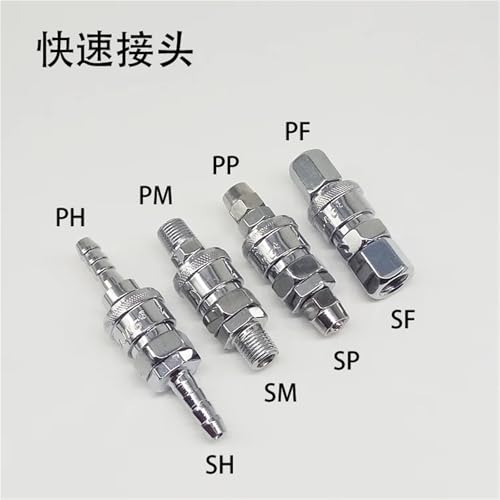 Raccords pneumatiques SP20 et PH20 étanches pour compresseur d'air - 5