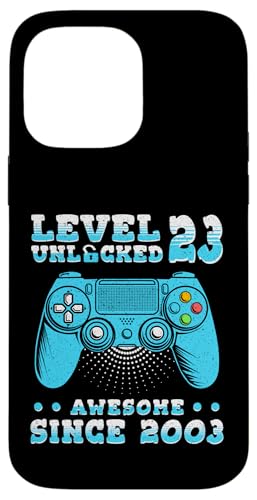 Level 23 Unlocked Birthday 23 Years Old Gifts 23rd Birthday �X�}�z�P�[�X iPhone 14 Pro Max �p