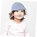 Homoyoyo Elastic Boys and Girls Beret Hat Toddler Beret Boys and Girls Rabbit Hat Fashion Newsboy Blue