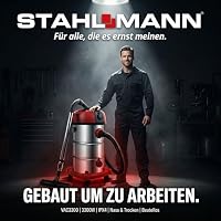 STAHLMANN VAC3300 Industriestaubsauger 3300W 21kPa Nass- Trockensauger 30L – Ansicht 9