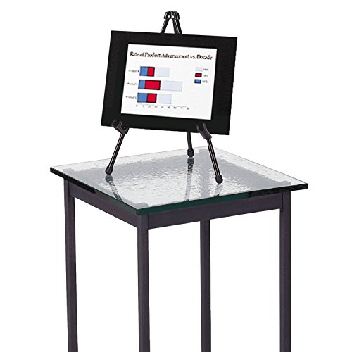 Instant Easel Quartet de table en acier pliable noir 33cm - 4
