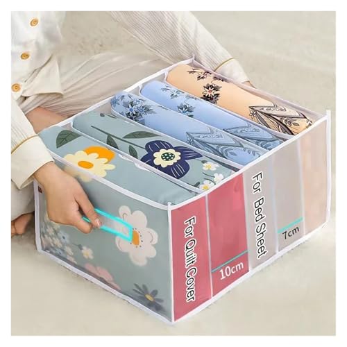 Rangement de housse couette grande capacité avec compartiment drap lit