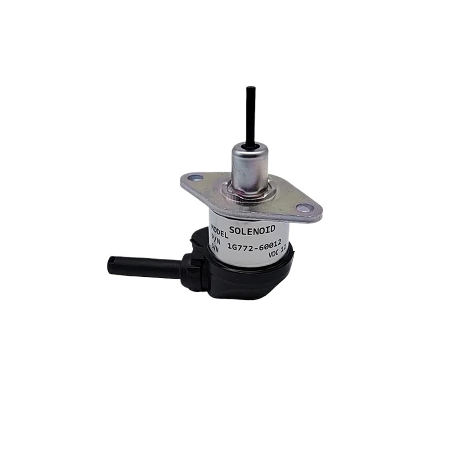 Pabzoineid 1g772-60012 3879886 1g772-60014 Excavator Accessories Flameout Solenoid Valve 12v Stop(1G772-60012 12v)