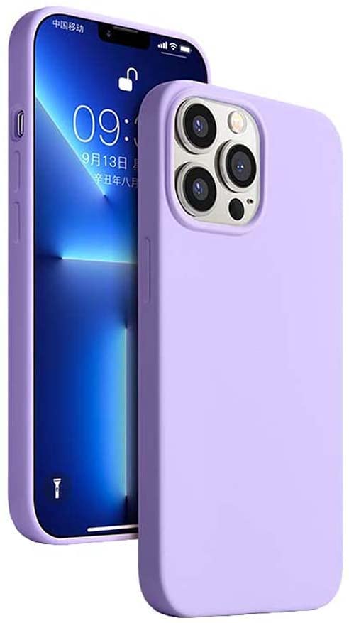 Coque silicone liquide iPhone 13 Pro protection enveloppée chic