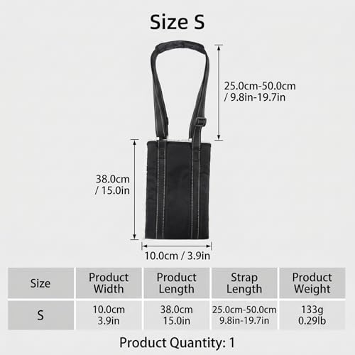 Dog Lifting Harness, Dog Sling for Back Legs Support, Dog Mobility Aids Support Sling For Back Legs,Lifting Sling for Pets with Handle, Dog Support Sling(W:10CM) - Image 3