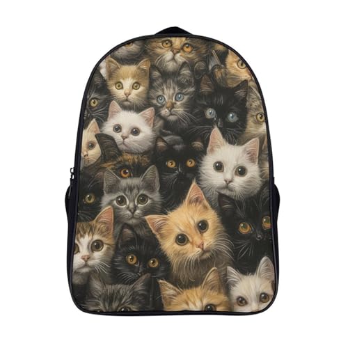 Mochila infantil de gato para el colegio de niñas y tardes de parque