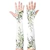 Buwuta Gardening Sleeves for Women Leaf Sleeves to Cover Arms Sleeves Anti-Scratch Farm Sun Protection Cooling Sleeve
