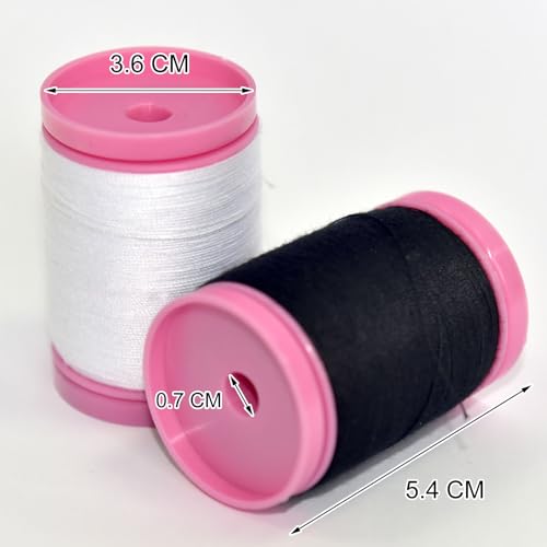 Hilo de coser poliéster 4 carretes 350 yd miniatura 2