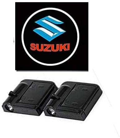 Amazon Alichee Led ドアカーテシランプ レーザーロゴライトドアウェルカムライト カーテシライト 2件套 Suzuki カーテシーランプ 車 バイク