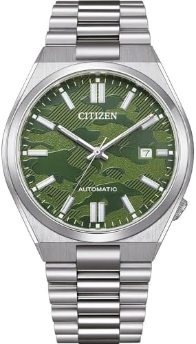 Citizen Herren Automatisch Analog Armbanduhr Tsuyosa