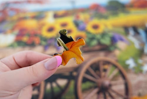 Springbok Fall Wagon Wonders Rompecabezas de 500 Piezas para Adultos con Corte Único, Hecho en USA, Materiales Ecológicos miniatura 5