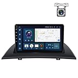 ARJERS Android 10 Autoradio GPS-Navigation Für B-MW X3 E83 2004 2005 2006 2007 2008 2009 2010 2011 2012 Unterstützt CarPlay 9-Zoll-IPS-Touchscreen-WLAN-Haupteinheit SWC DSP FM Bluetooth