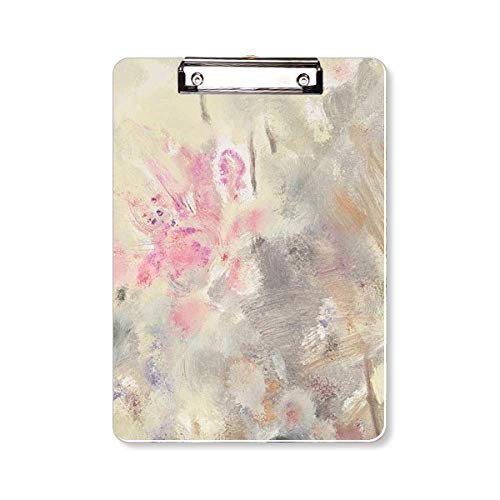 Presse-papiers peinture à l'huile February Lotus XJJ A4 idéal pour organiser vos dessins