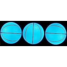 Toys+ 3 Pack! Inflatable Glow in The Dark Mini Basketballs Includes Pump and Needle Magic Shot Pro Mini Hoop Basketballs