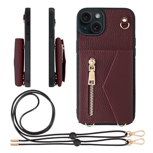 HANATORA for iPhone 15Plus �P�[�X �V�����_�[ �{�v �V�������N���U�[ �ϏՌ� �X�}�z�P�[�X �X�}�z �V�����_�[�X�g���b�v �t�� �t�@�X�i�[ �X�}�z�V�����_�[ �J�o�[ �J�[�h�|�P�b�g �J�[�h���[ ���K���� ���C�� BPCGZ-15