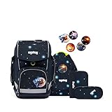 ergobag cubo Set ergonomischer Schulrucksack Klassisch 6-teilig 1. Klasse Grundschule