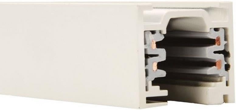 WAC Lighting WT8-WT W Track W2 120V 2-Circuit Track, 8-Feet
