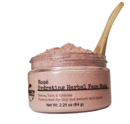 Miniatura 8 de Anti-Aging Hydrating Herbal Face Mask with Roses, Rose Hips and Honey- Moisturizing for Dry Mature Skin and Sensitive Skin -Natural and Organic