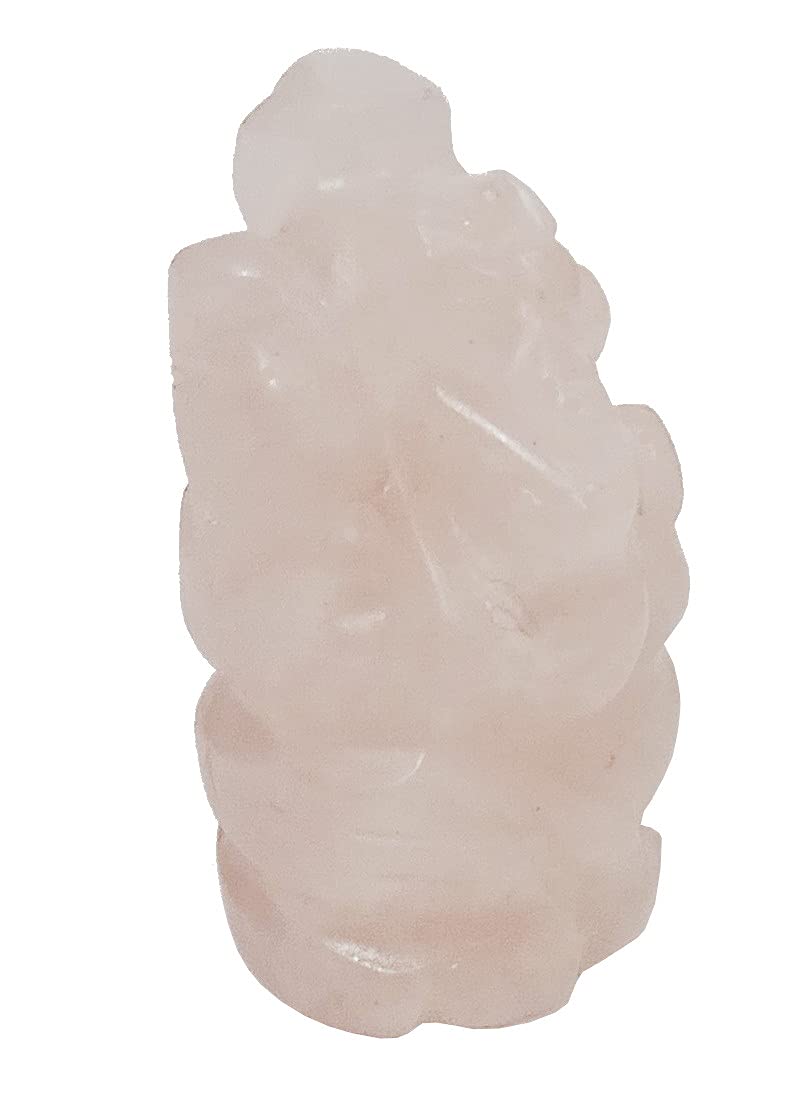 Amazon.co.jp: Purpledip ローズクォーツ アイドル ガネーシャ神 神の