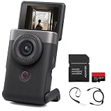 Canon PowerShot V10 Vlog Camera – Compact 4K Vlogging Camera with Built-in Stand, Stereo Mics...