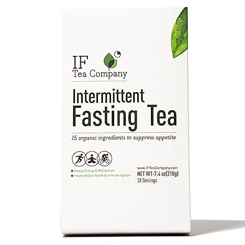 Intermittent Fasting Tea | 15 Organic Tea Ingredients Combined | Coffee Replacement | 30 Bags #TOP29