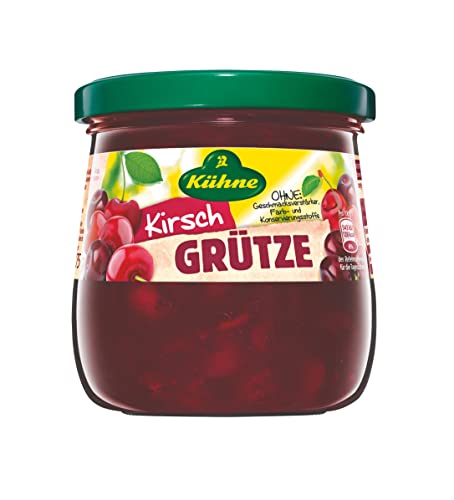 Kühne Kirsch Grütze, 375g