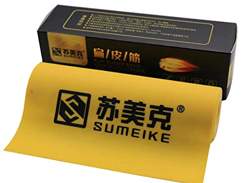 GM&BW Schleuder Gummi Flach-Premium-Gummi mit hoher Geschwindigkeit und Langlebigkeit, Dicke von 0,55 mm, für Metall- oder Holzschleudern für die Jagdoder zum Fischen Cover