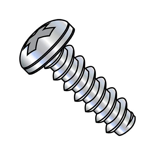 Tornillo Autorroscante Phillips 4-24X1/8 Zinc Pack 10,000