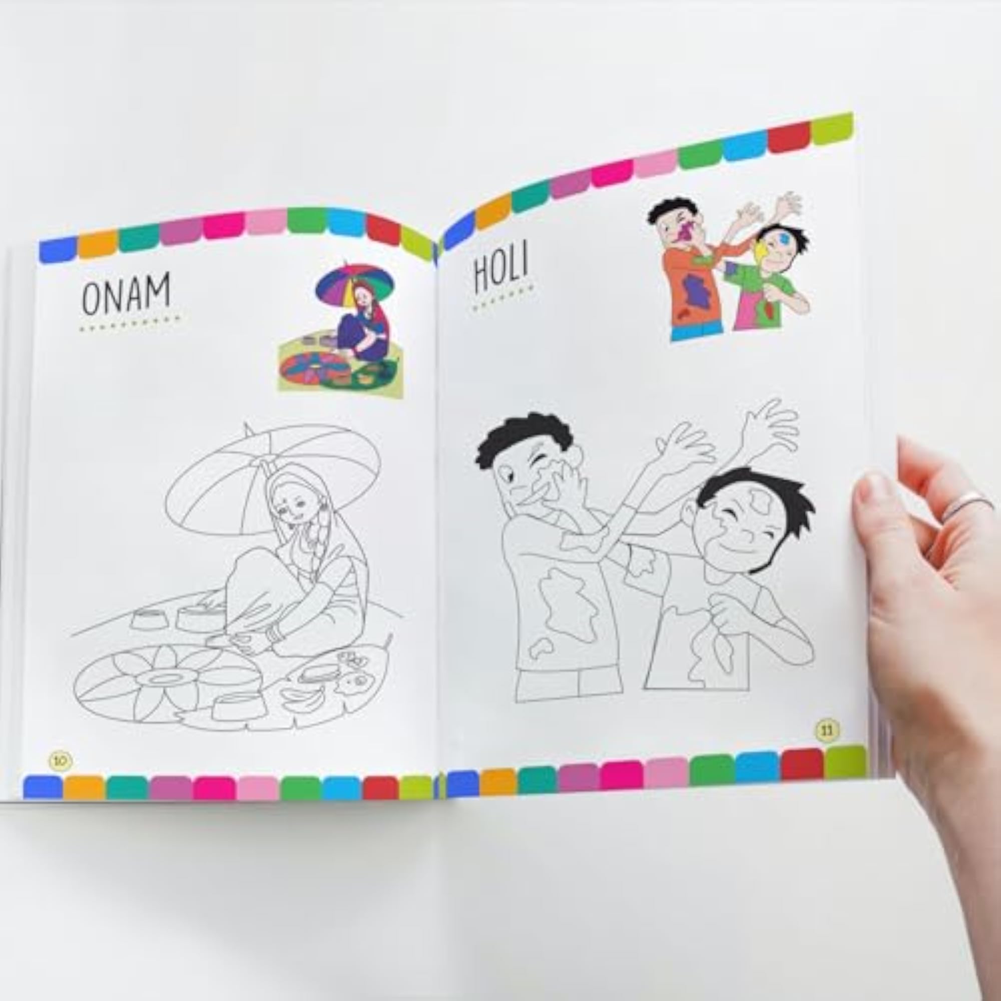 Set of 5 Little Colouring Books for Children