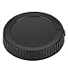 2Pcs Camera Lens Lens Cover for Nikon Z6 Z7 Z50 and Z-Mount Camera - Black