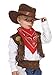 Rubies Cowboy Kid Costume for Kids, Boy's Small