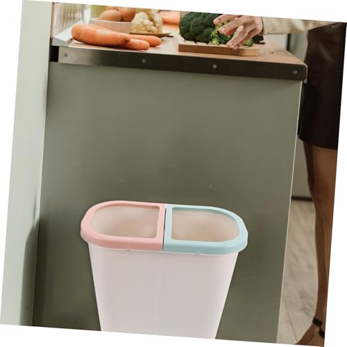 Caneca de basura delgada con compartimentos para baño y cocina miniatura 6