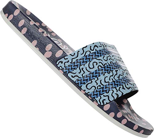 Image of adidas Womens Adilette Slide Casual Sandals Casual - Orange
