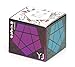 CuberSpeed yj yuhu Magnetic Megamin Stickerless Speed Cube Speed Puzzle Cube yongjun yuhu v2 m 12-Side 3x3 Pentagonal Dodecahedron Cube Puzzle